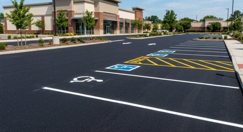 Asphalt Marking in Savannah, GA