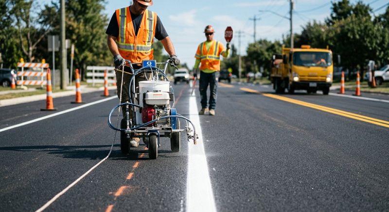 Commercial Asphalt Painting in Temecula, CA