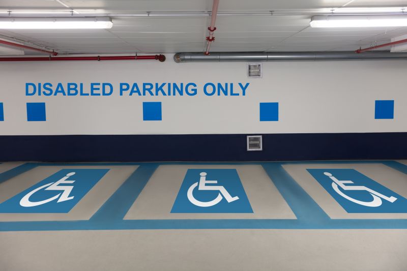 Disability Parking Marking in Houston, TX