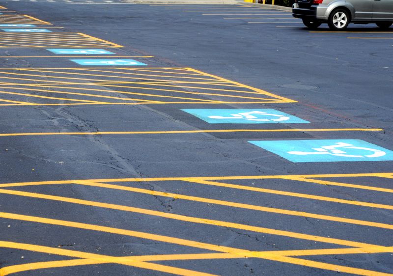 Disability Parking Marking in Katy, TX