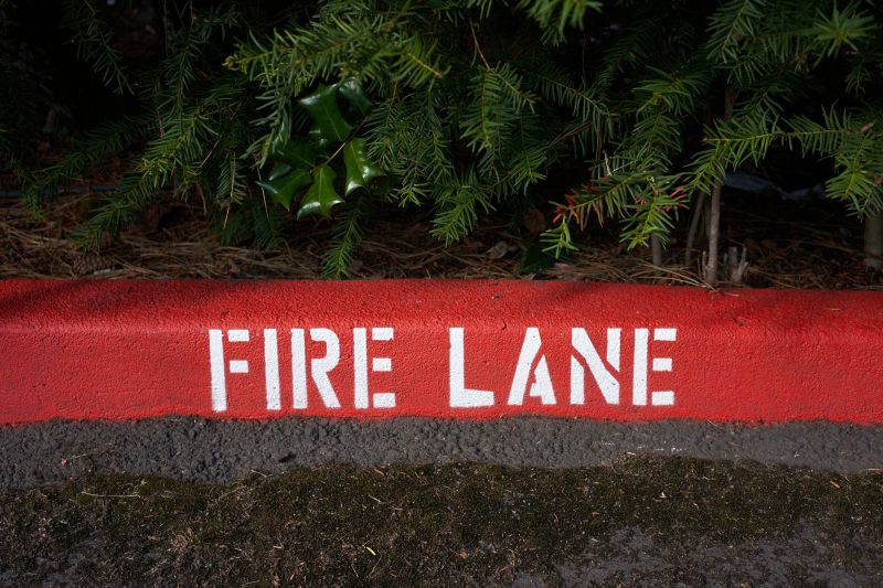 Fire Lane Marking in Gwinnett County, GA