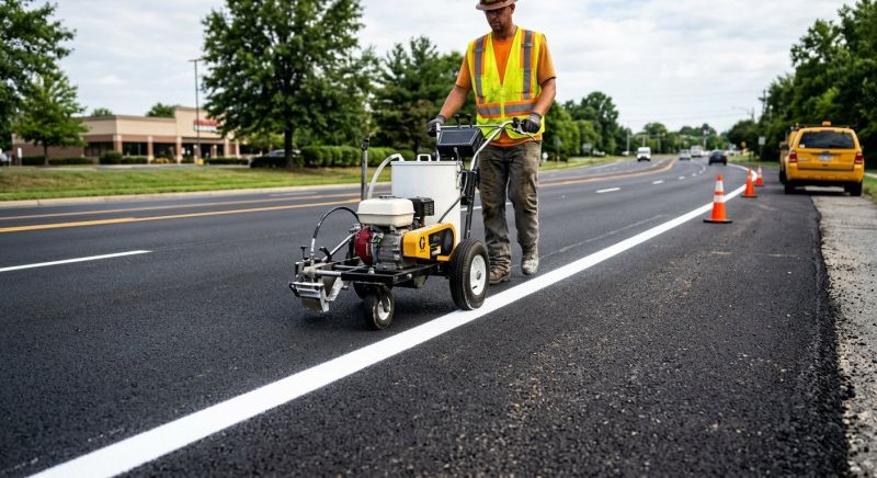 Line Striping Service in Orange County, CA
