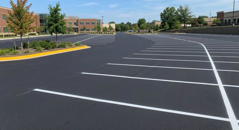 Parking Lot Painting in Savannah, GA