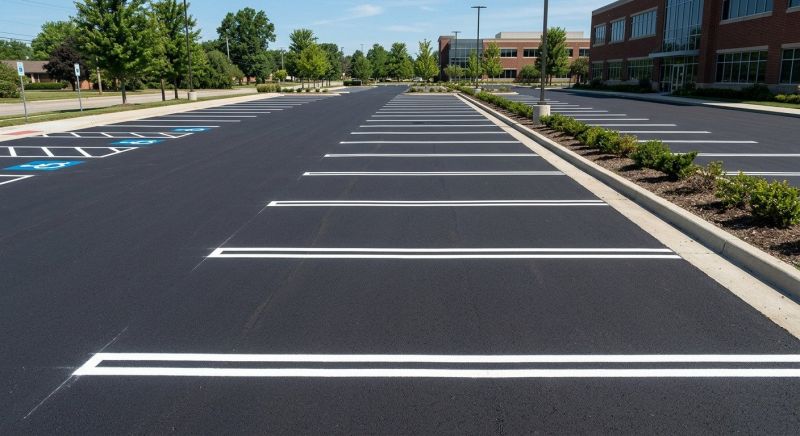 Parking Lot Painting in Katy, TX