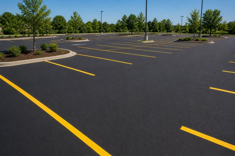 Parking Lot Painting in Palm Springs, CA
