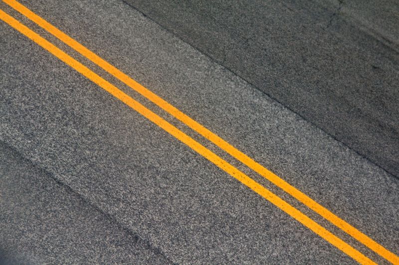 Line Marking in Progress