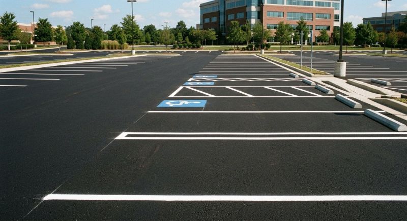 Parking Space Marking in Houston, TX