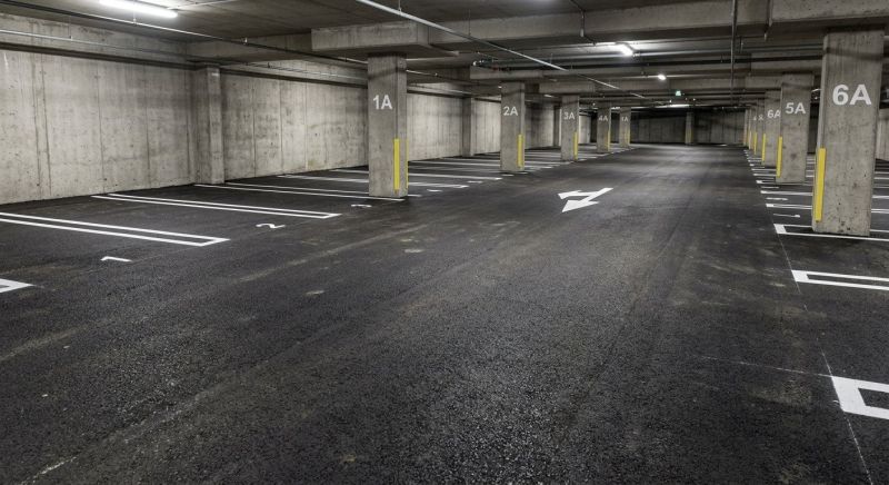 Parking Space Marking in Los Angeles, CA
