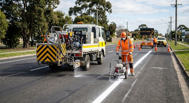 Pavement Marking Service in Orange County, CA