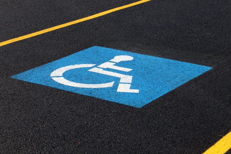 Disability Parking Marking in Temecula, CA