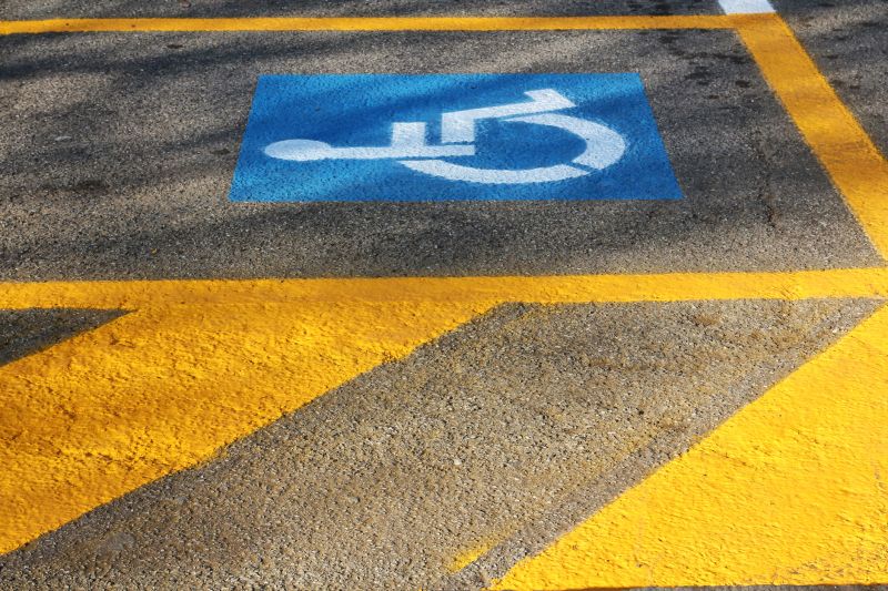 Disability Parking Marking in Acworth, GA