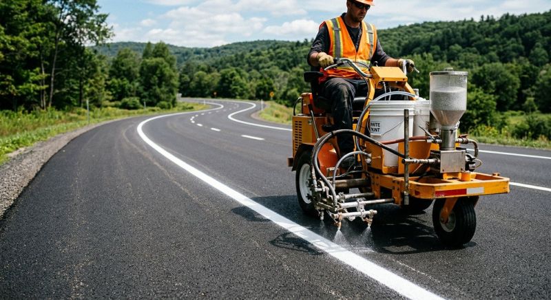 Line Striping Service in Palm Springs, CA